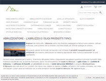 Tablet Screenshot of abruzzostore.com
